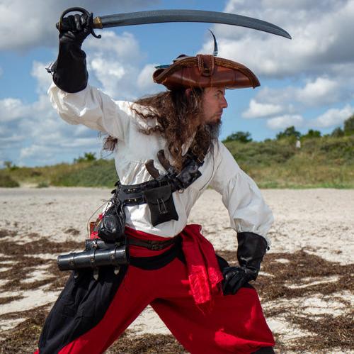 Bandolier in Rugged Black Leather-3-Viking Warrior