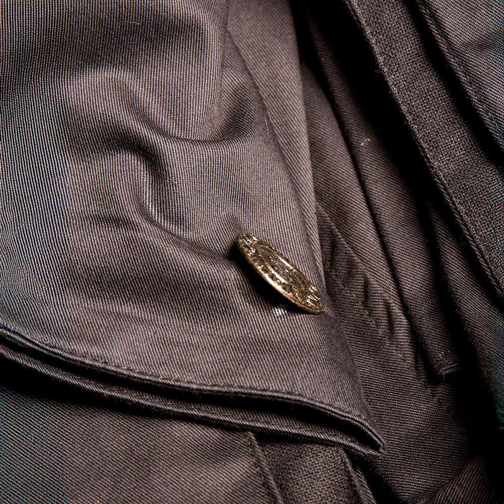 close up on Master and Commander Pirate Overcoat