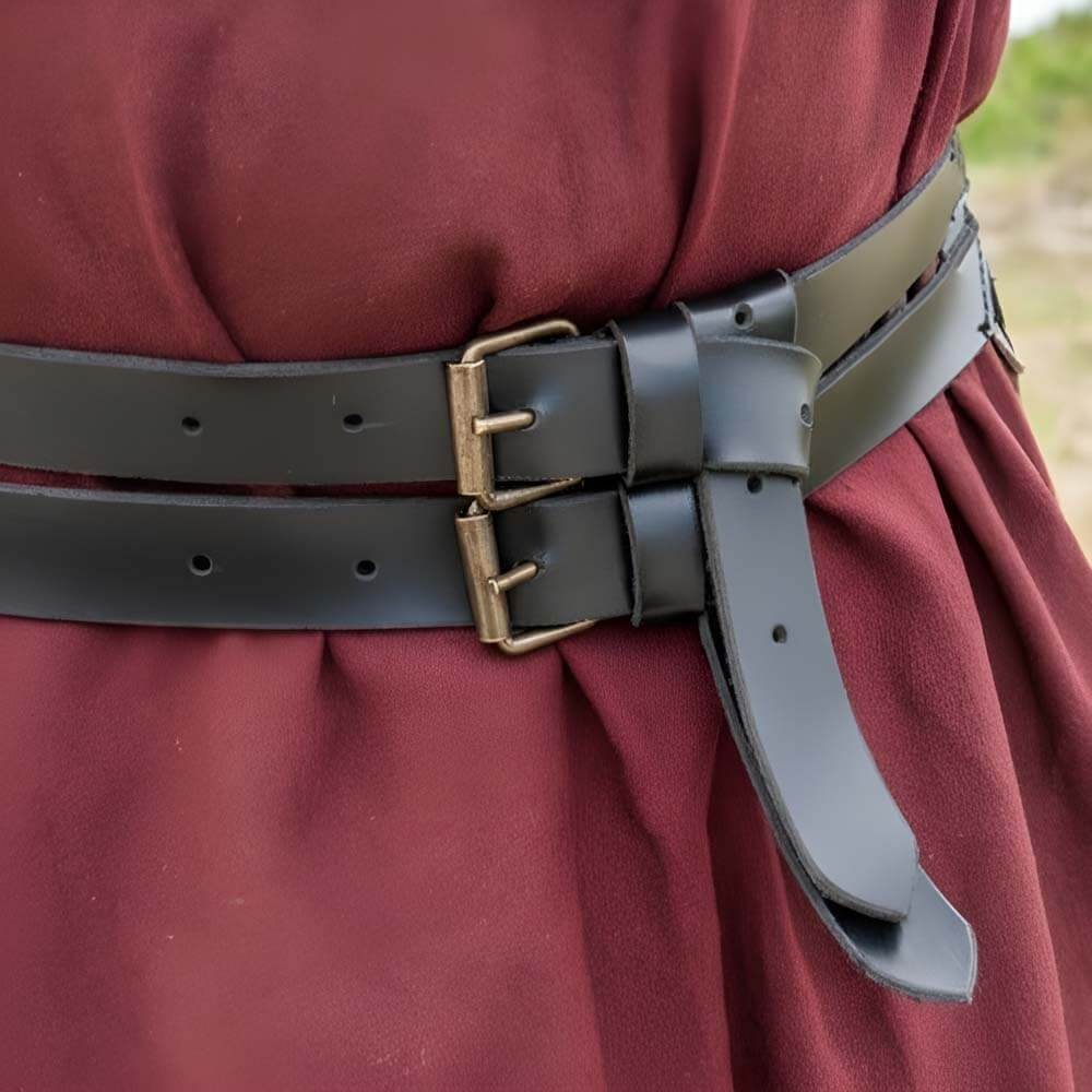 Twin Belt – Pirate Heavy Duty Belt in Faux Leather