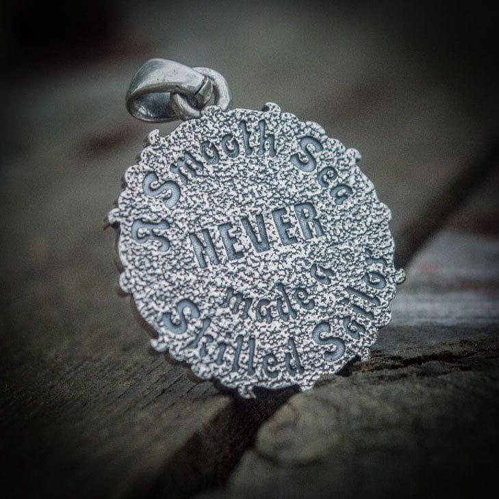 Silver Pirate Compass Pendant-Pirate Clothing Store