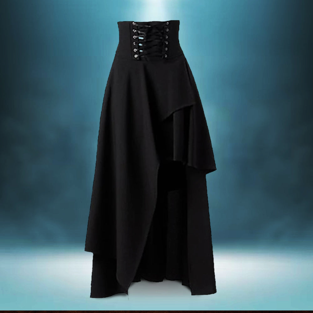Full-Length Draped Pirate Skirt