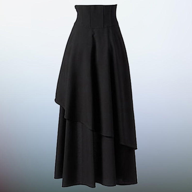 Full-Length Draped Pirate Skirt