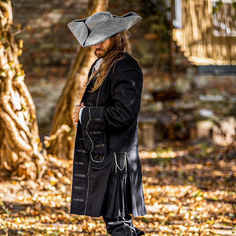Costume Da Pirata Classico Per Uomo, Taglia Large, Completo Di Camicia, Pantaloni, Fascia E Sciarpa