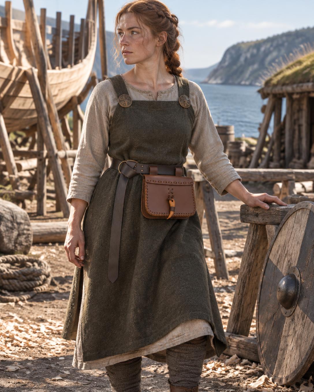 Brown Pirate Belt Bag | Handmade Leather