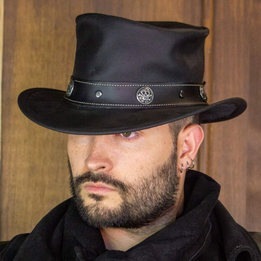 Samedi Hat – Gothic Elegance for the Dark Wanderer-Pirate Clothing Store