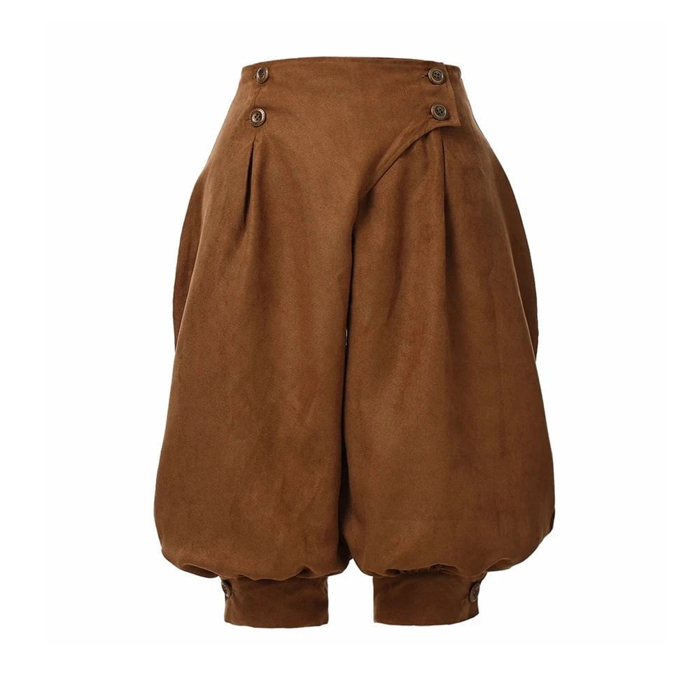 Double-Breasted Pirate Pants | Five Colors