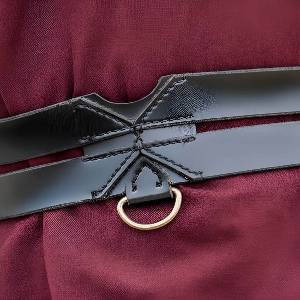 Twin Belt – Pirate Heavy Duty Belt in Faux Leather