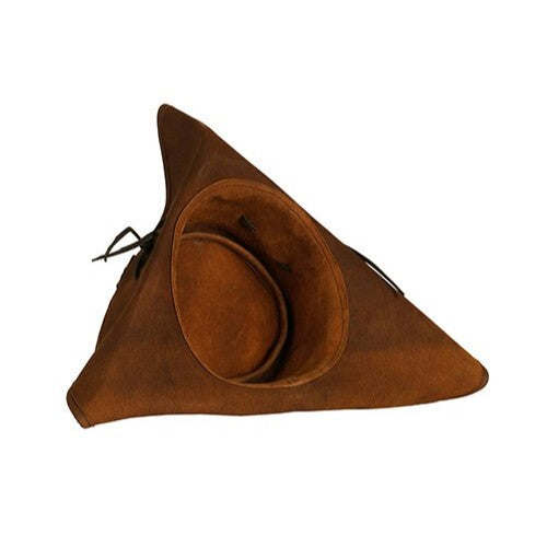 Simple Leather Pirate Tricorn Hat | Genuine Leather