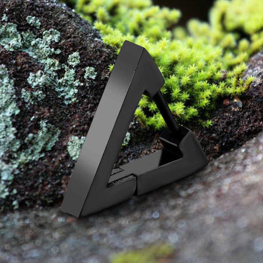 Triangle Stud Pierced Earring-1