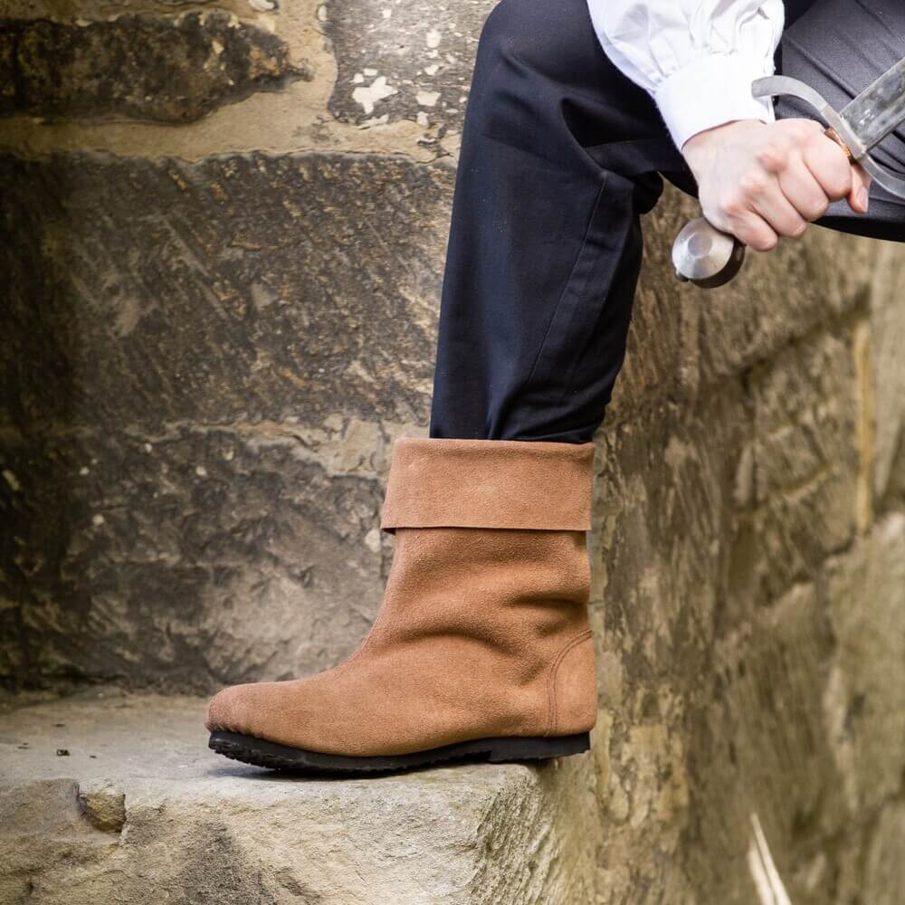 Pirate Sigurd Brown Suede Boots