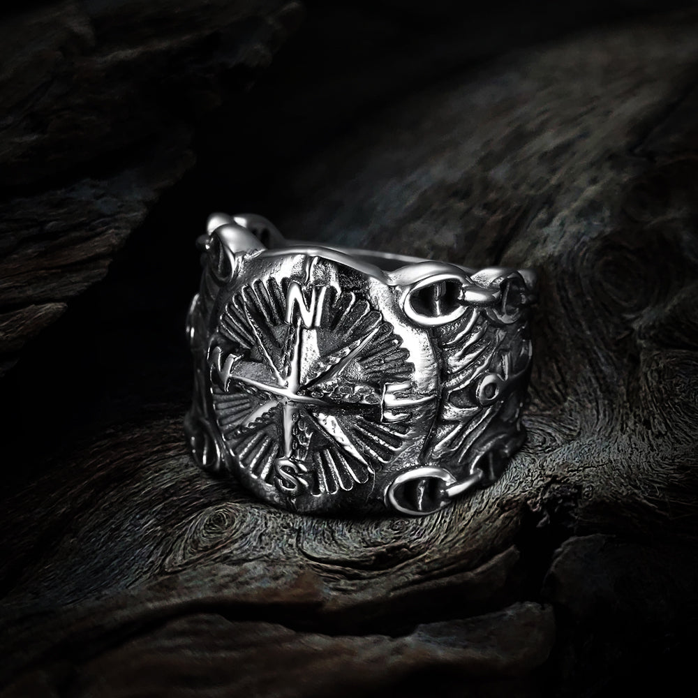 Compass Pirate Ring