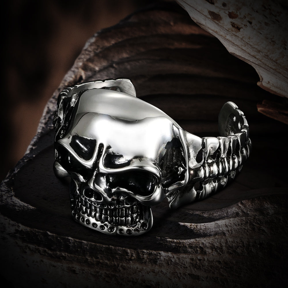 Demon Skull Cuff Bracelet