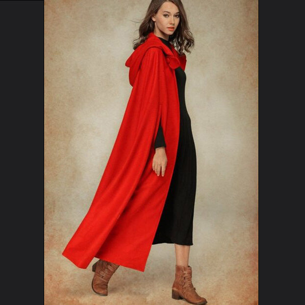 Full-Length Hooded Pirate Cloak