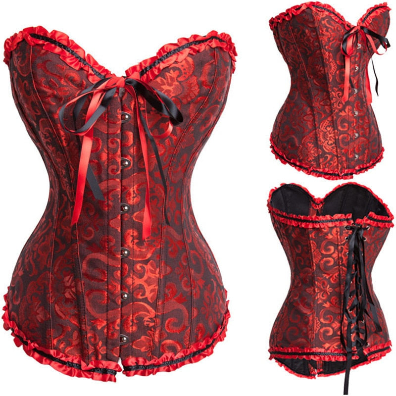 Wild Wench Embroidered Corset