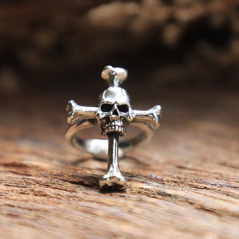 Pirate Skull and Cross Ring