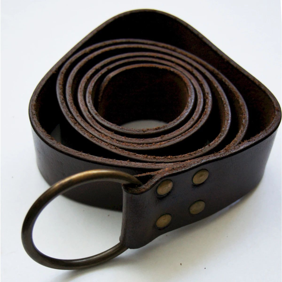 Thick Leather Viking Belt 